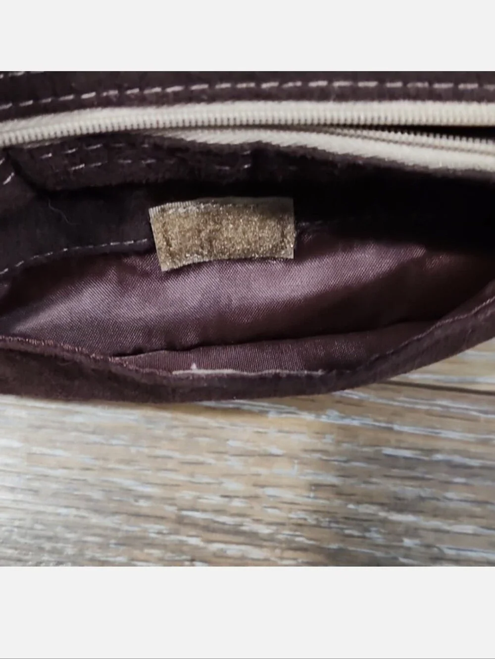 Brown Tan Makeup Cosmetic Travel Bag